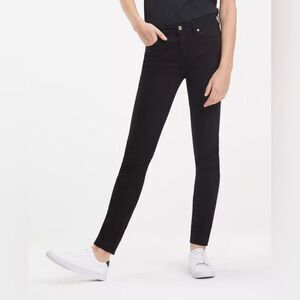 Tommy Hilfiger Skinny Como Regular Waist Jeans 26/30 Black NWT IN PKG